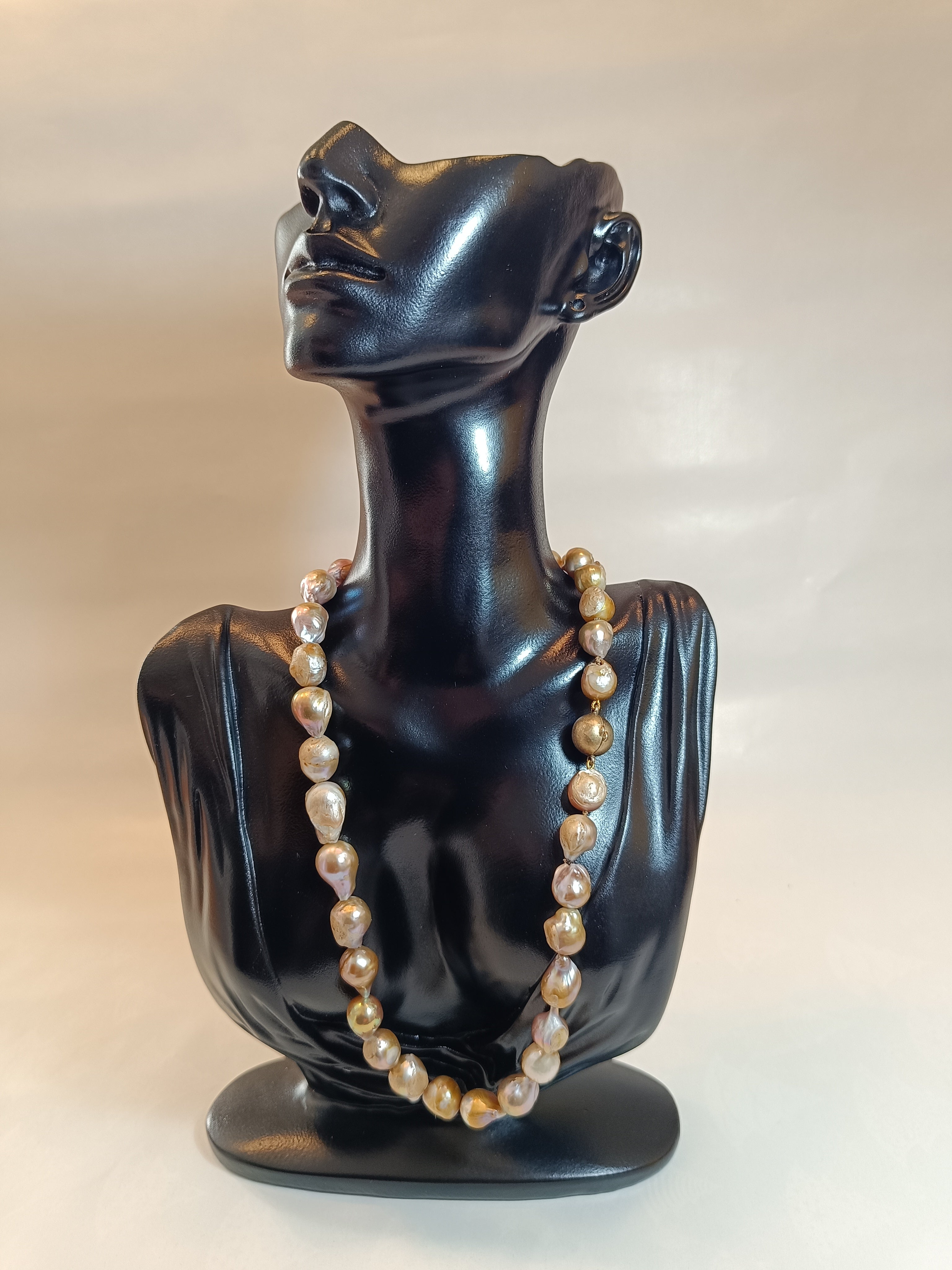 Barock-Zuchtperlen Halskette