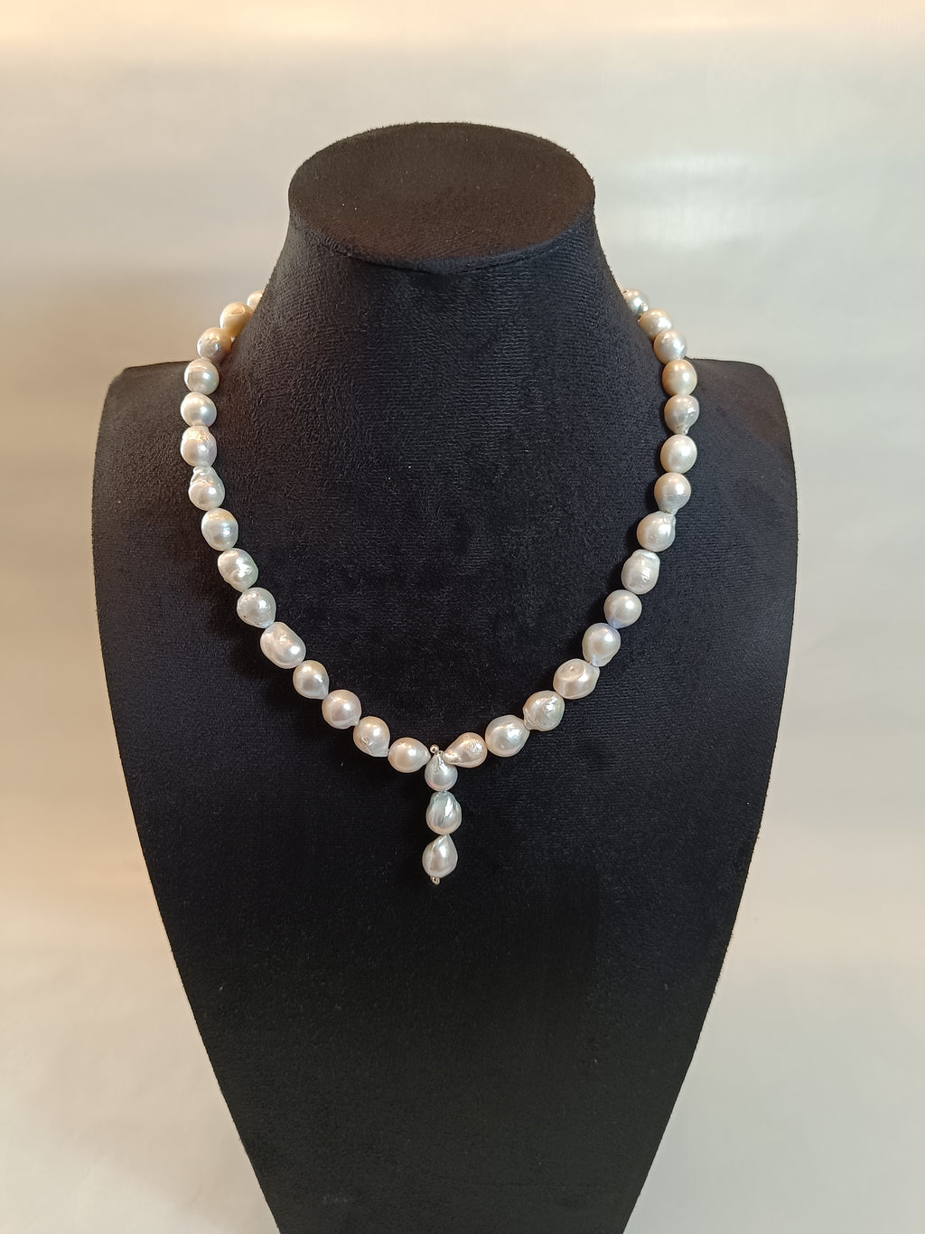 Barock-Zuchtperlen Collier