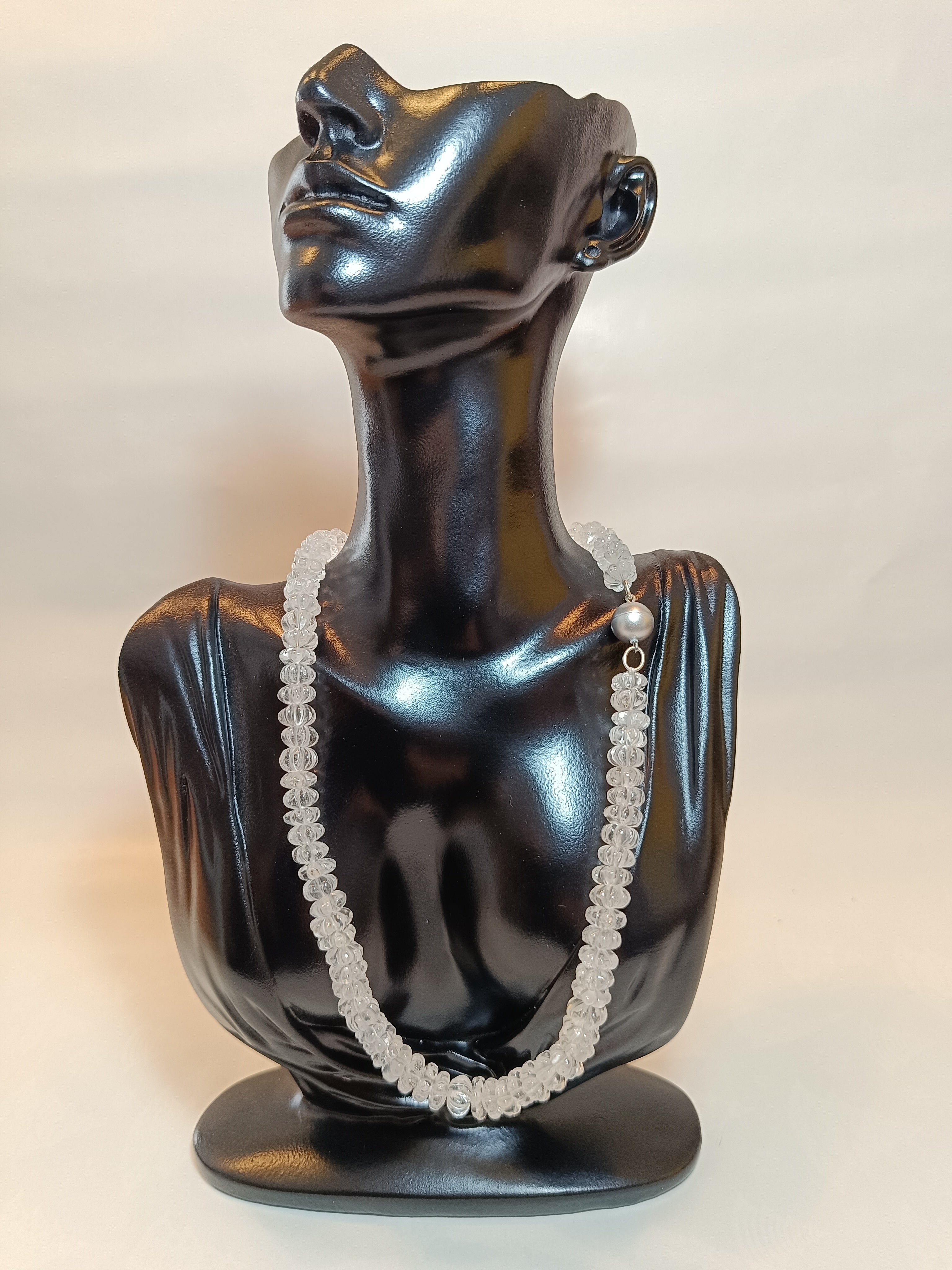 Bergkristall Halskette