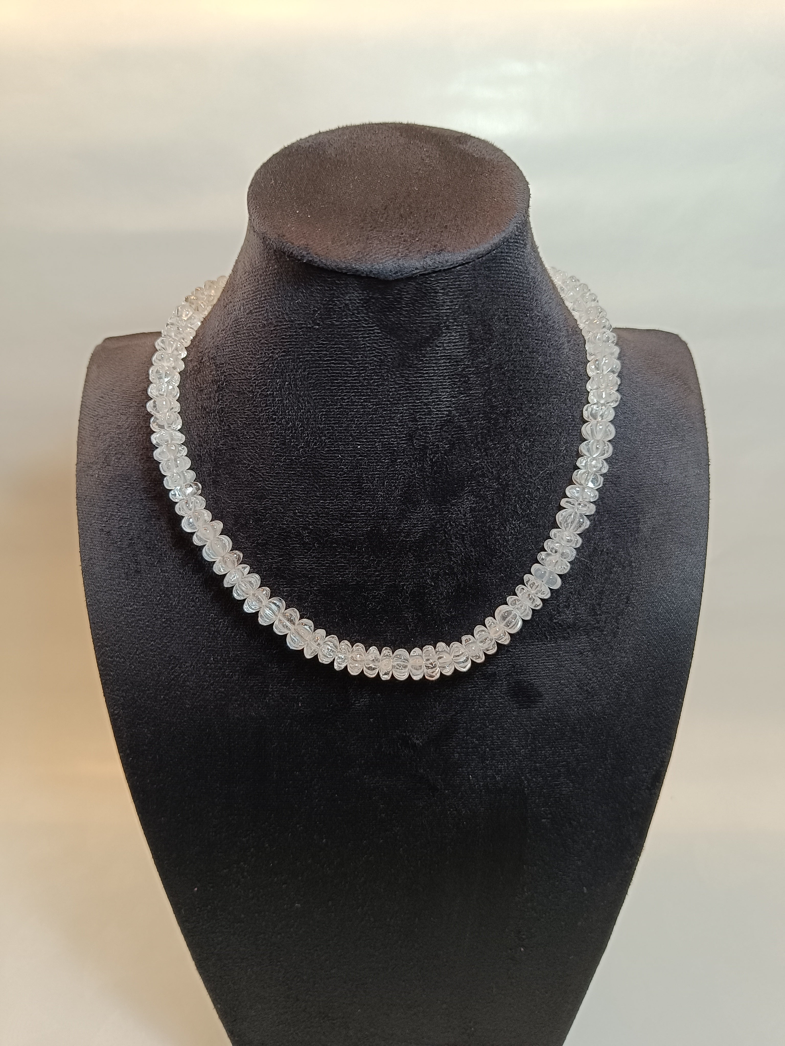 Bergkristall Halskette