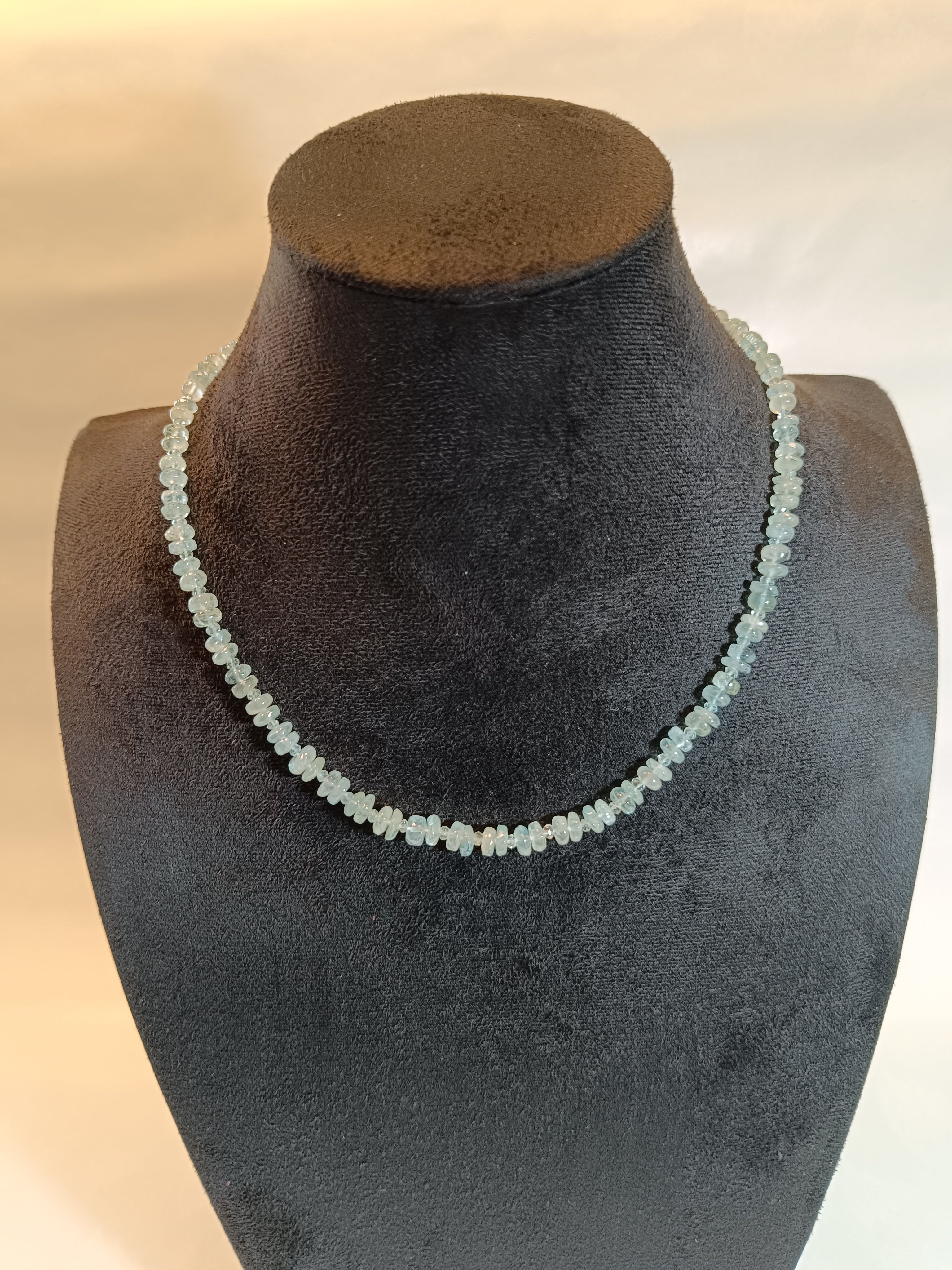 Aquamarin Halskette