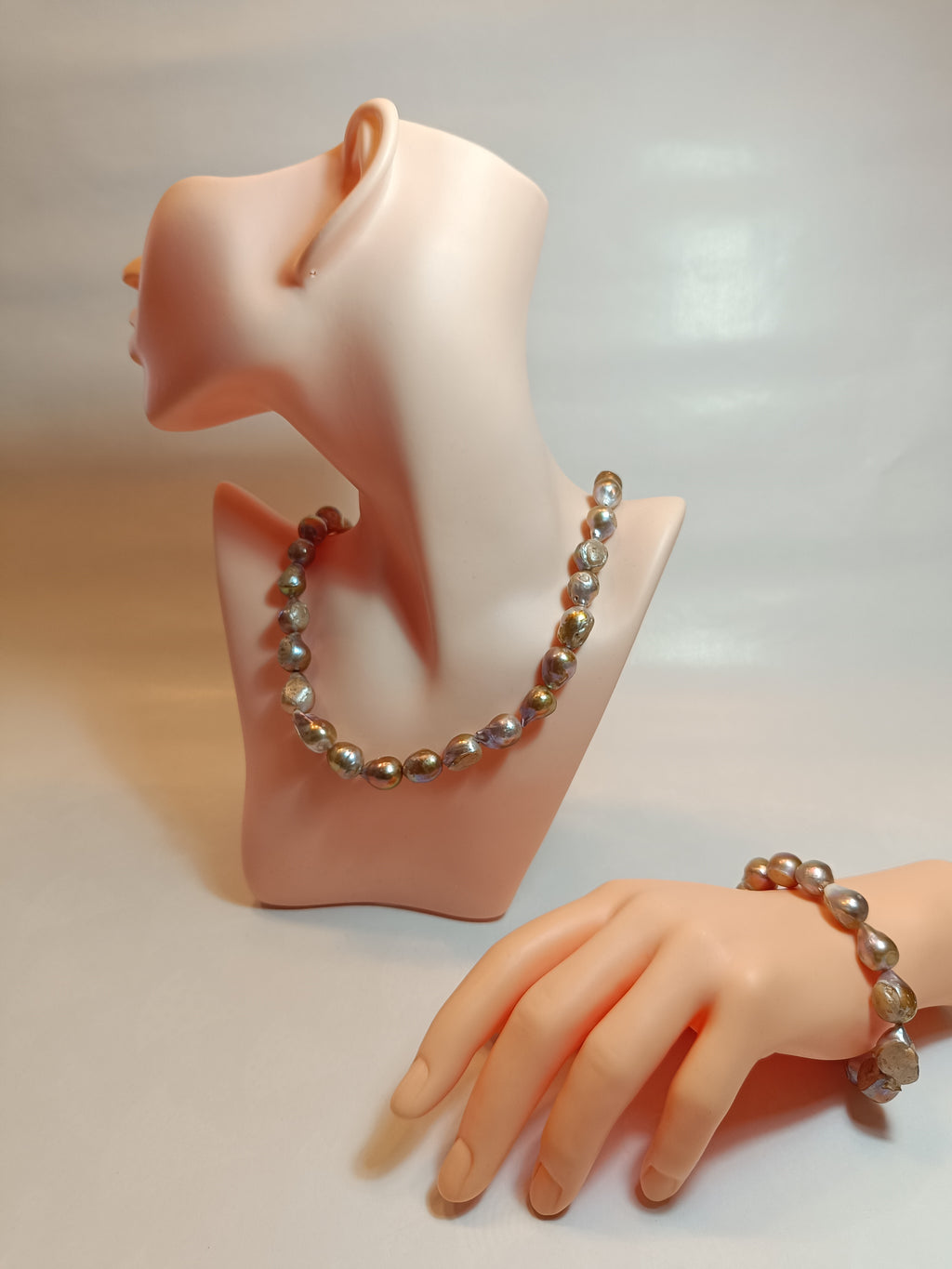 Barockperlen Armkette