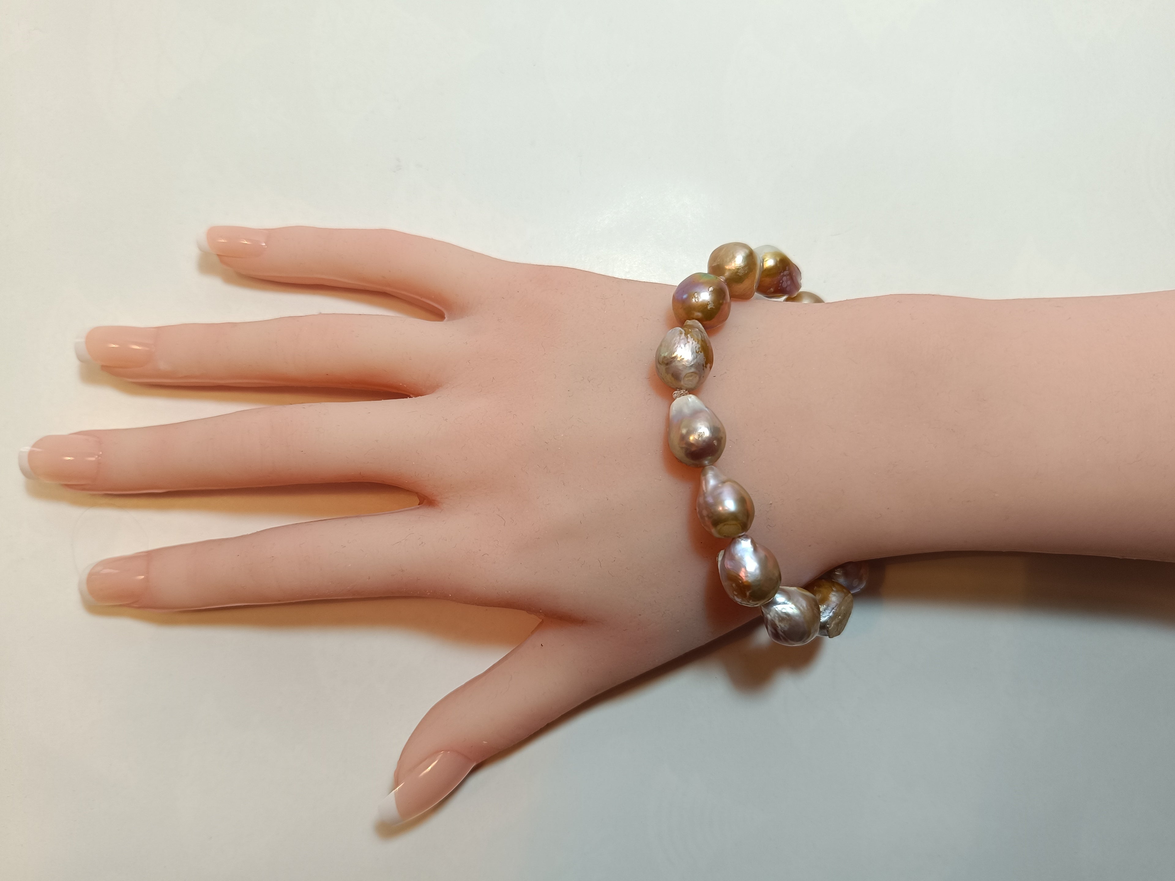 Barockperlen Armkette
