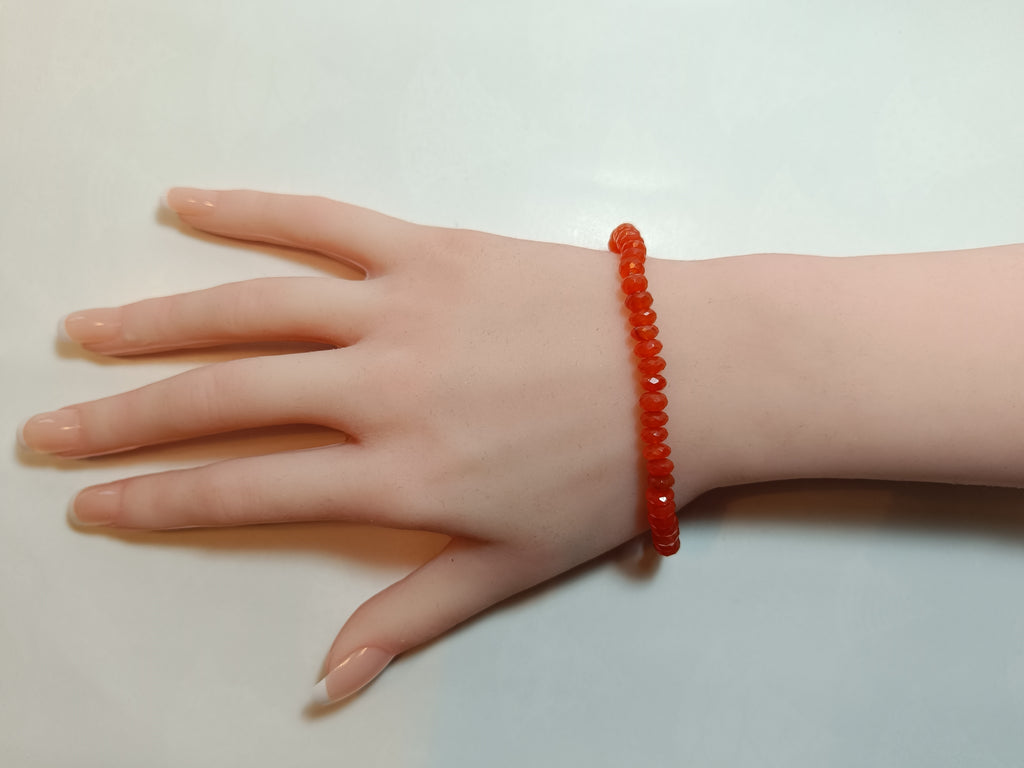 Orangenkarneol Armkette