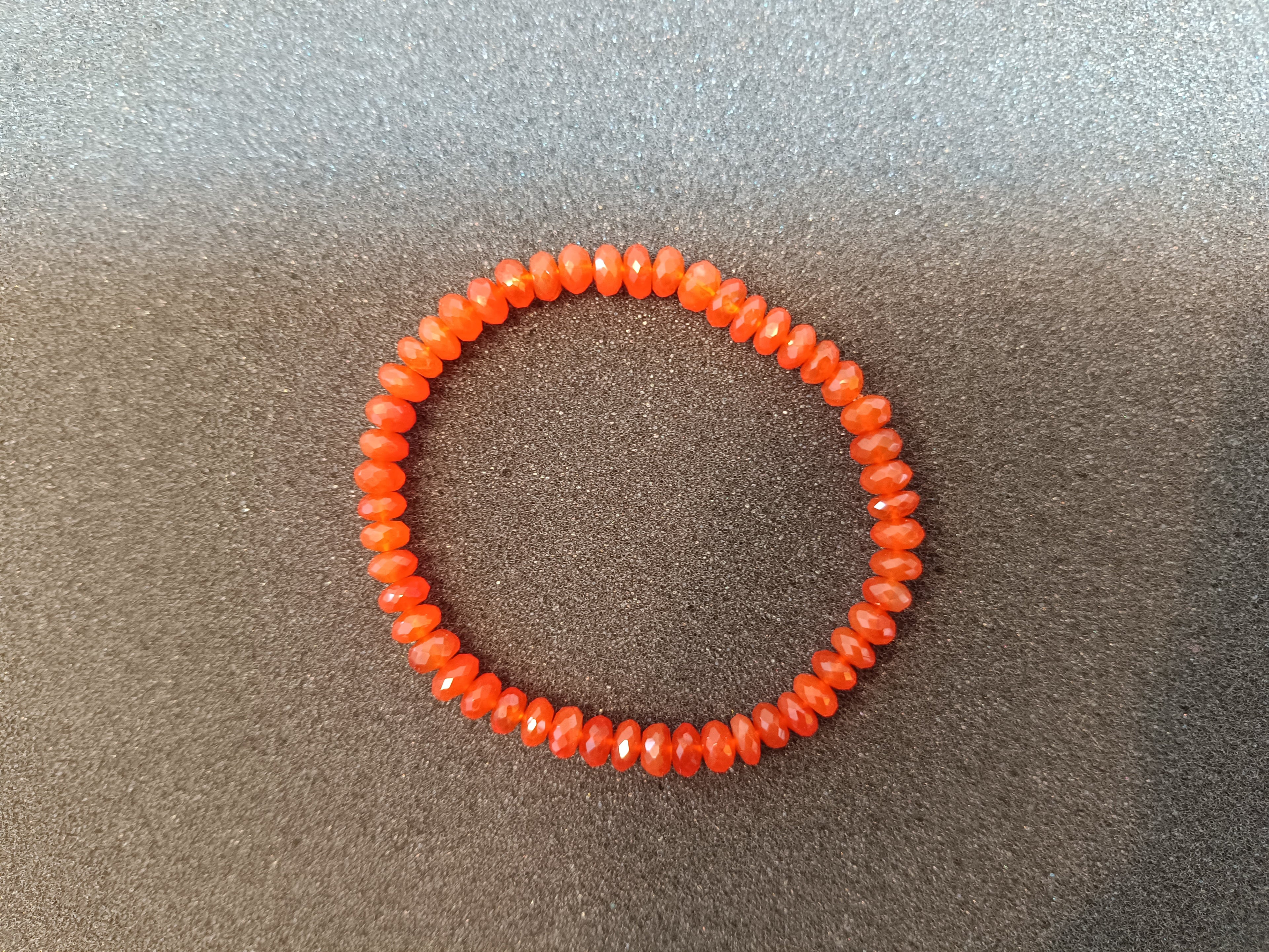 Orangenkarneol Armkette
