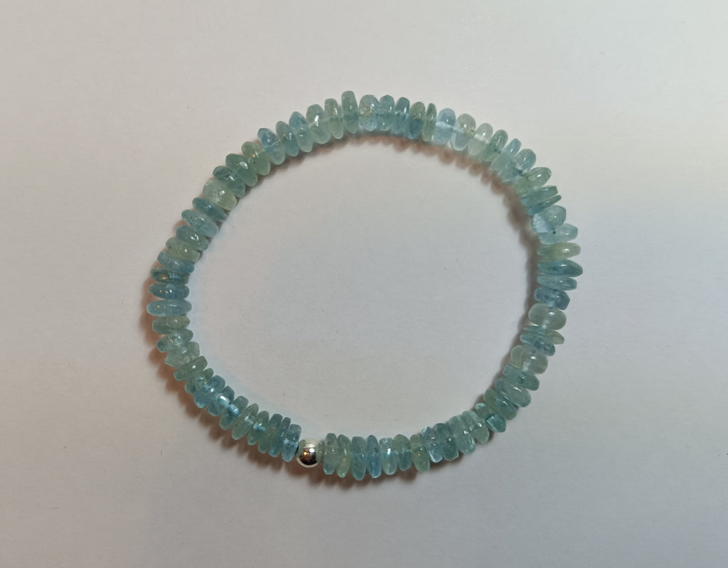 Aquamarin Armkette