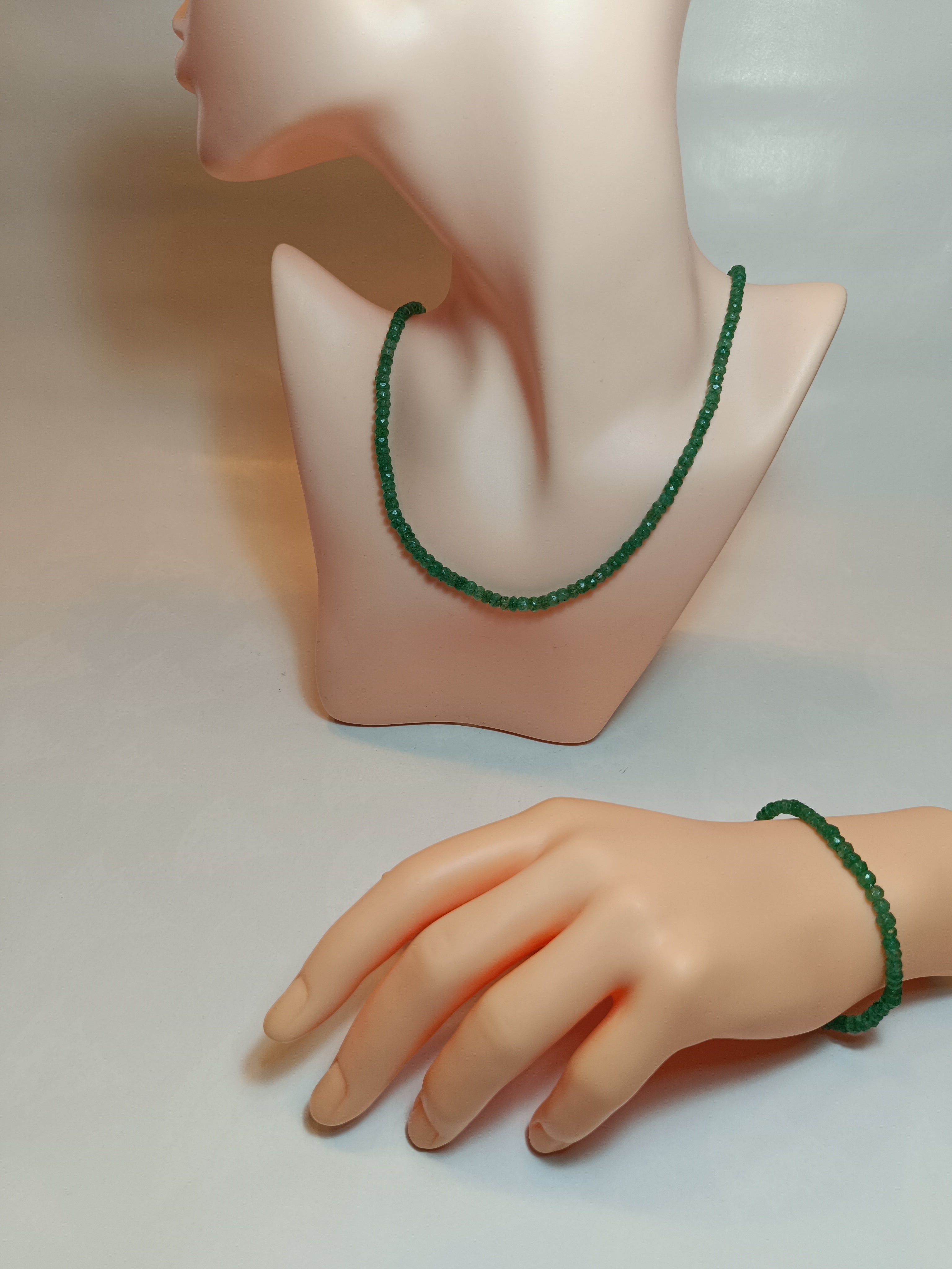 Grüne Aventurin-Armkette