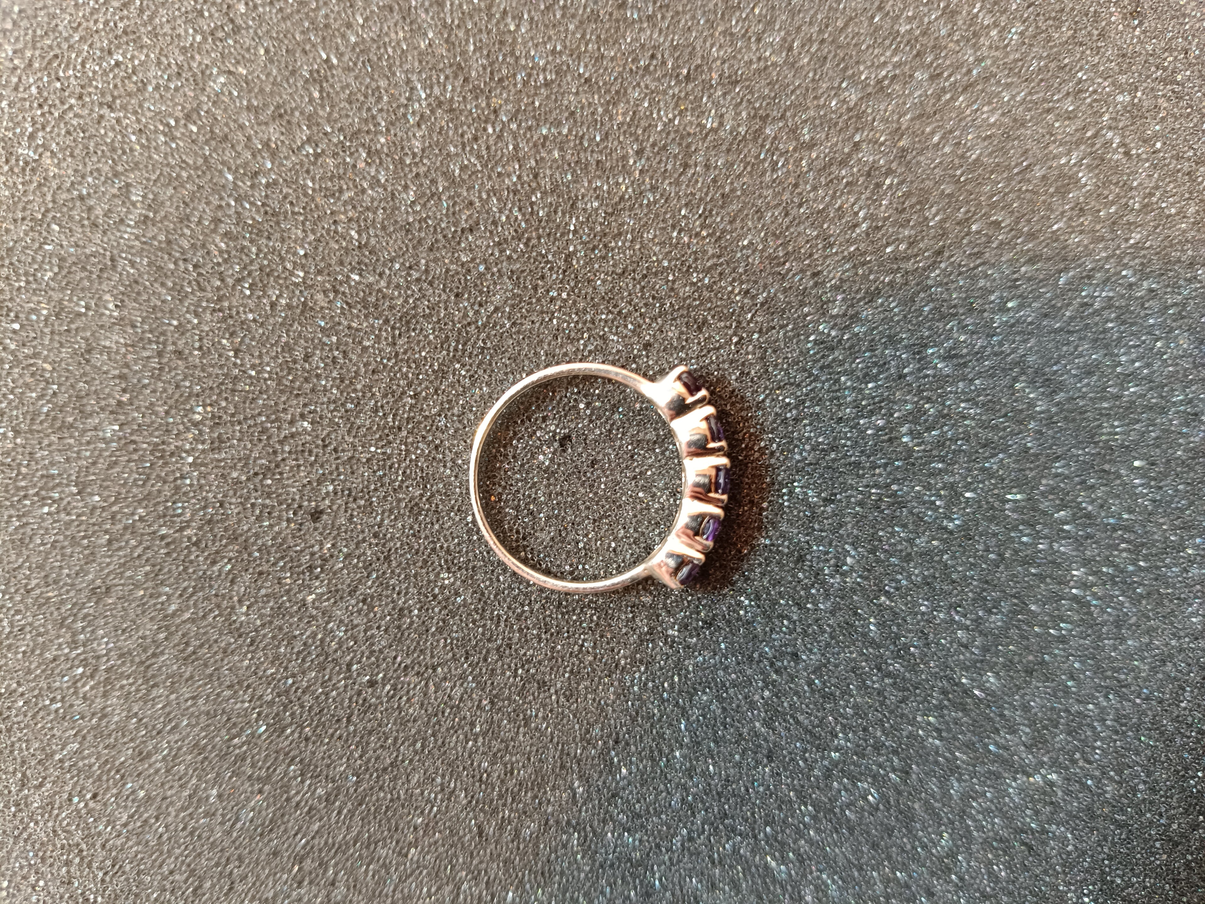 Amethyst Ring (eckig)