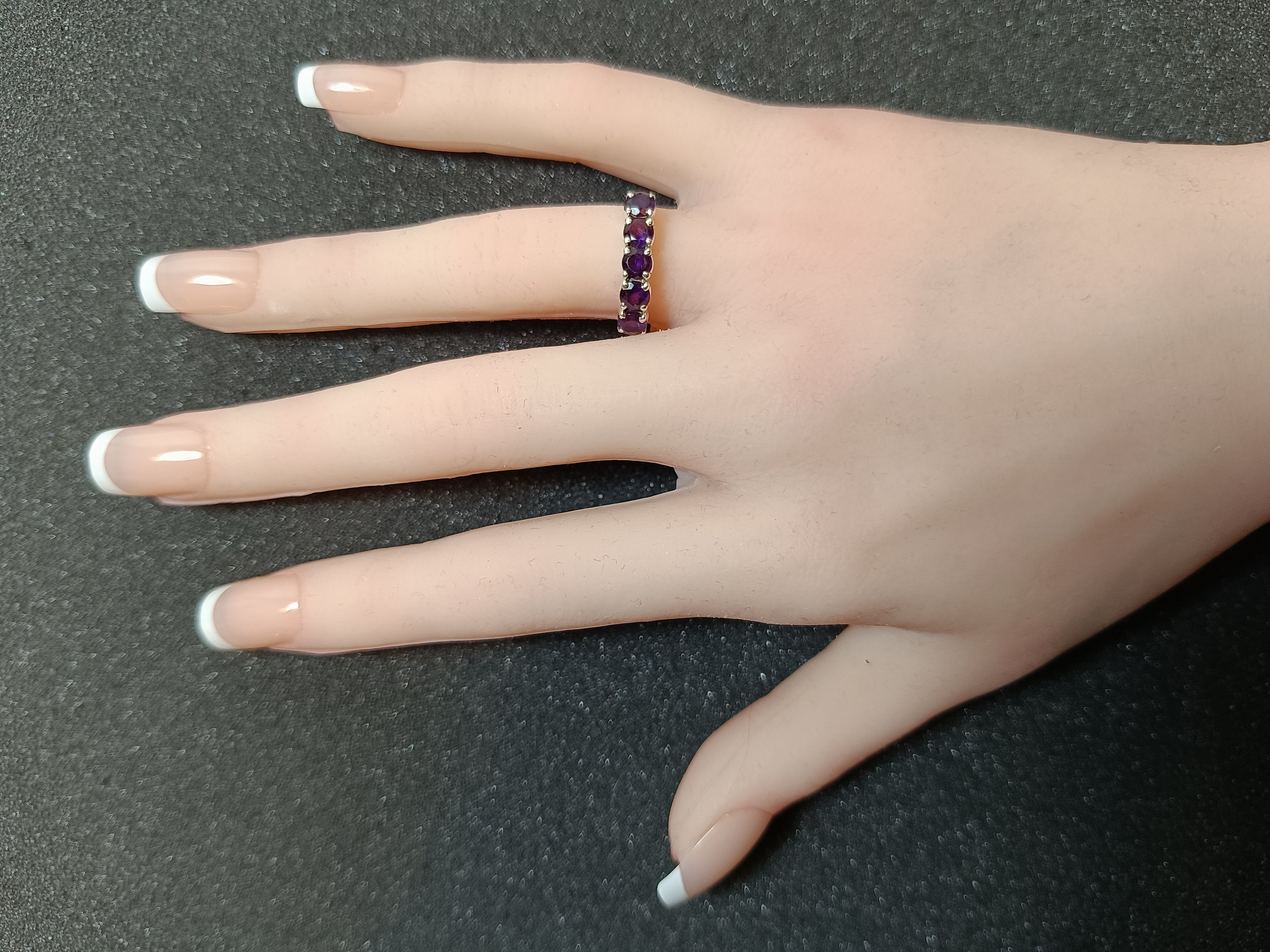 Amethyst Ring (eckig)