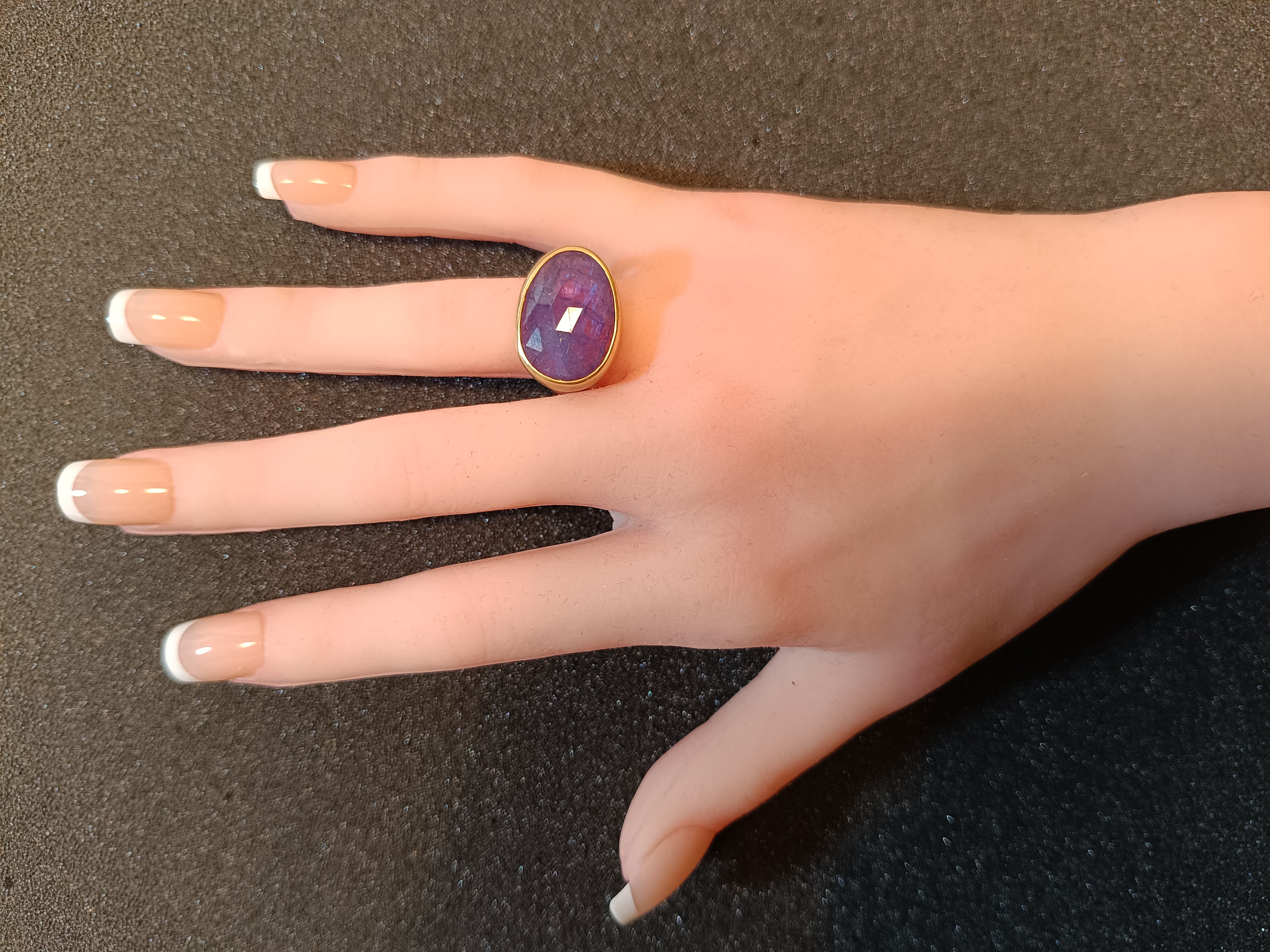 Tanzanit Ring (oval)