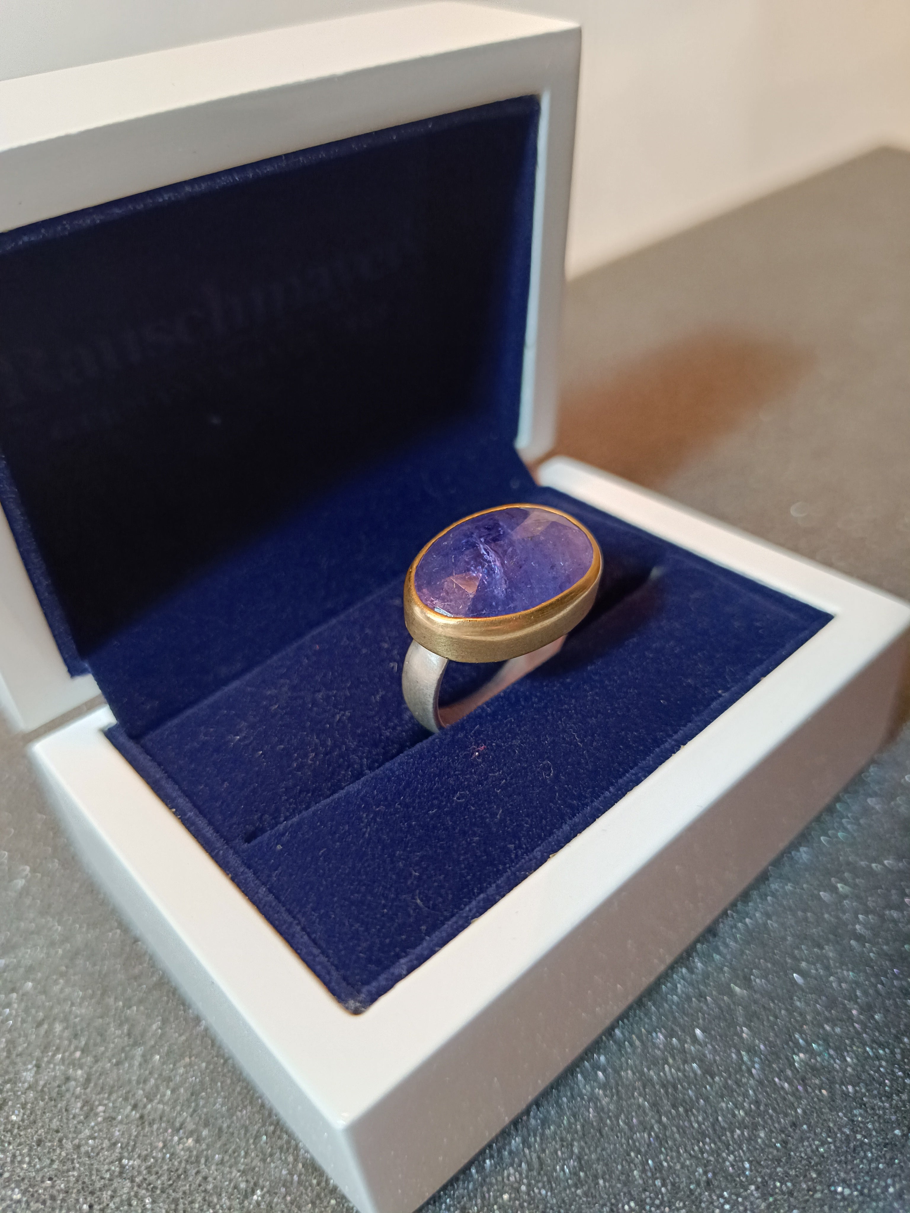 Tanzanit Ring (oval)