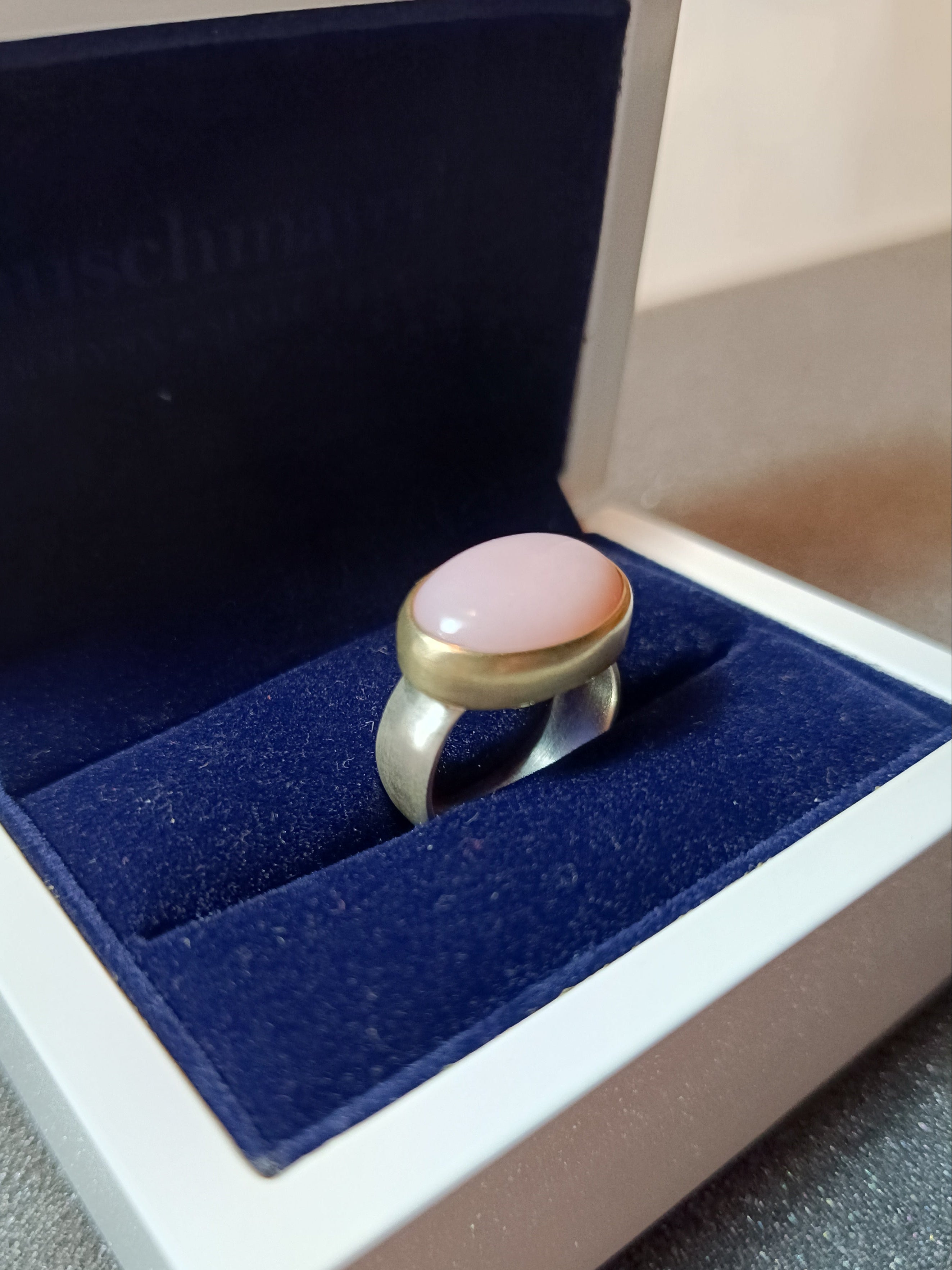 Pink-Opal Ring